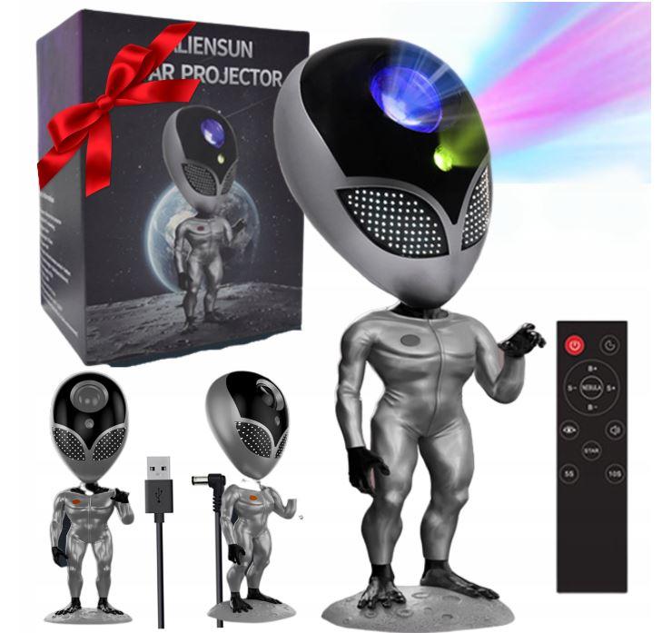 Світлодіодний проектор ALIENSUN проектор зоряного неба нічник з пультом керування