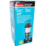 Багатофункціональний акумуляторний ліхтар з РК-дисплеєм 18 В Makita DMR055 + радіоприймач, фото 5