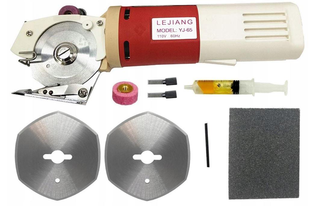 Дисковий ніж для різання тканини RSD YJ-65 150 Вт циркулярний ніж 3 леза в комплекті, фото 1