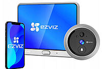 Дверной видеоглазок EZVIZ DP1C Wi-Fi с электронным видоискателем Wi-Fi глазок с камерой и датчиком движения