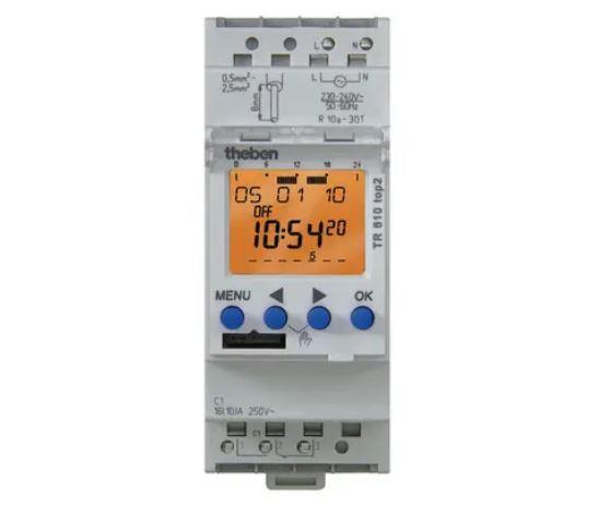 Цифровий таймер реле часу Theben TR 610 top2 24V з тижневою програмою