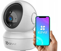 IP-камера відеоспостереження Ezviz C6N 4Mpx камера внутрішнього спостереження поворотна