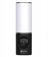 Розумна настінна IP-камера відеоспостереження EVZIZ LC3 WiFi 4 Mp камера з настінним світильником