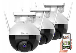 IP-камера відеоспостереження Ezviz C8C камера зовнішнього спостереження FullHD WiFi (комплект 3 шт.)