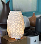 Ультразвуковий зволожувач-очисник повітря дифузор AROMA CERAMIC MOON, white, фото 3
