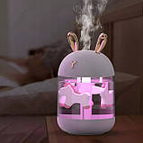 Зволожувач паровий  H2O Humidifier з вушками, різнобарвний, фото 4