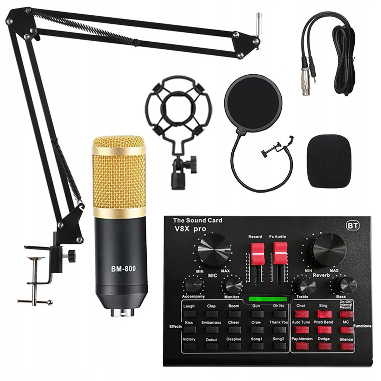 Студійний мікрофон Soial V8x Pro, фото 1