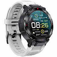Чоловічий смарт-годинник GRAVITY GT8-6 - з GPS1 білий