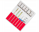 Фрезер Clavier ZS-601 65 Вт для манікюра та педикюра рожеве золото, фото 8