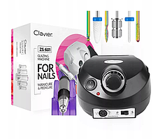 Фрезер Clavier ZS 601 65 W для манікюра та педикюра чорний
