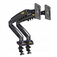 Кронштейн настільний для двох моніторів North Bayou F80, 17-30 дюймів