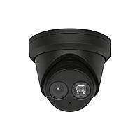 IP-видеокамера 8 Мп Hikvision DS-2CD2383G2-IU 2.8mm black с детекцией лиц KC, код: 6761254