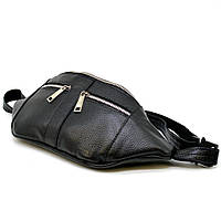 Мужская кожаная сумка на пояс TARWA FA-3088-4lx Черная PZ, код: 6717848