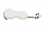 Скрипка Prima SOLOIST MWH 4/4 r. 4/4 біла зі смичком та футляром, фото 6