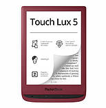 Електронна книга PocketBook Touch Lux 5 8 GB 6" чорний + чохол Shell New, фото 3