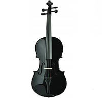 Скрипка деревянная в черном цвете V 10044BK