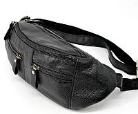 Мужская кожаная сумка на пояс FA-3088-3md TARWA Черная BM, код: 6717895