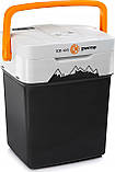 Туристичний автомобільний холодильник Peme ice-on 32 Adventure Orange з USB-портом, фото 4