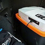 Туристичний автомобільний холодильник Peme ice-on 32 Adventure Orange з USB-портом, фото 6