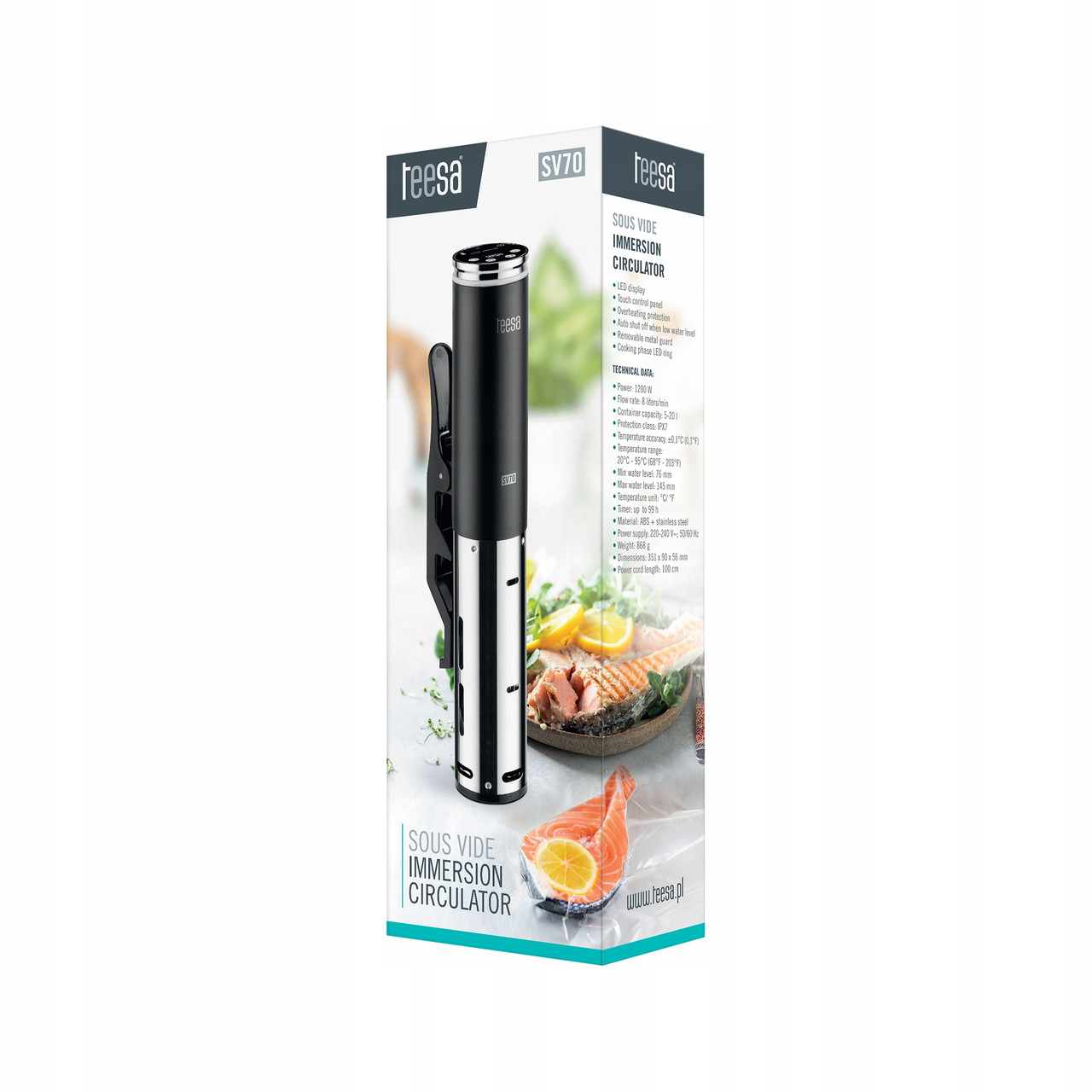 Аппарат Су-Від Teesa SV70 1200W sous vide Вакуумна піч