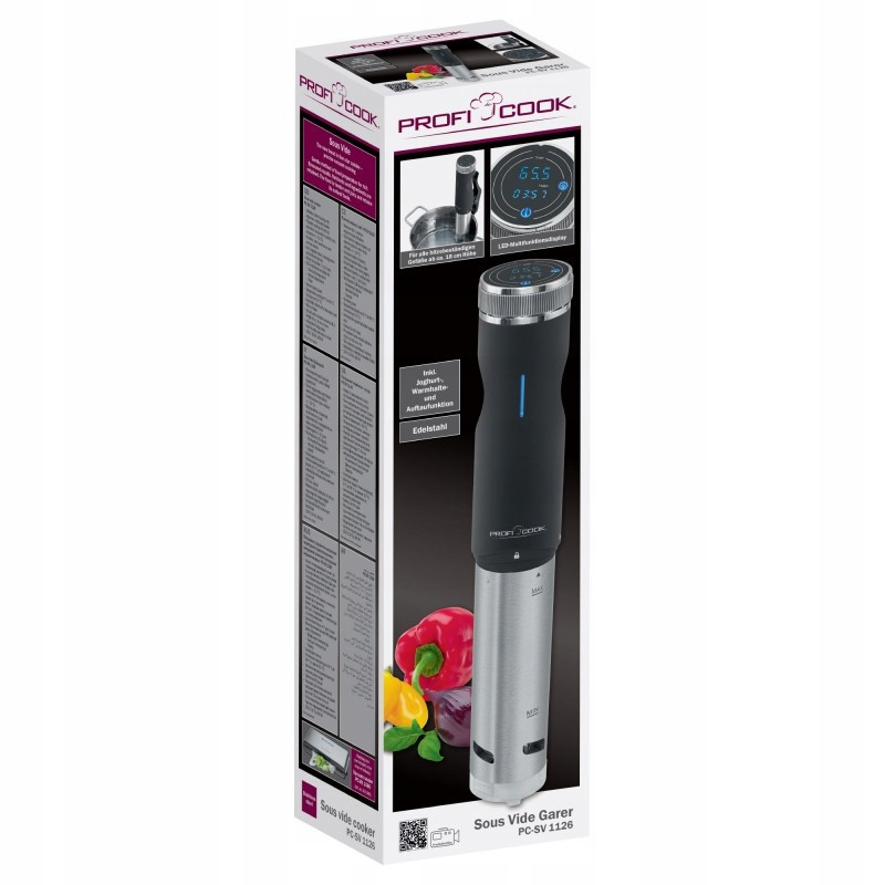 Апарат Су-Від ProfiCook PC-SV 1126 800 Вт. Вакуумна піч