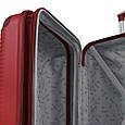 Валіза пластикова Gabol Balance XP (L) 112л червоний, фото 5