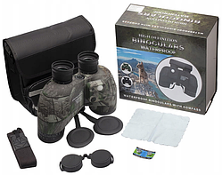 Мисливський бінокль PRO COMPASS 10 x 50 з електронним компасом