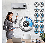 Керамічний тепловентилятор Maltec PT3800Wt 2000 Wз пультом управління, фото 4