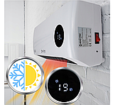 Керамічний тепловентилятор Maltec PT3800Wt 2000 Wз пультом управління, фото 5