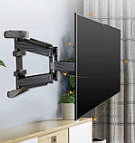 Поворотний кронштейн для телевізора 32-70'' VESA TV. Марися M7 тримач для телевізора, фото 3