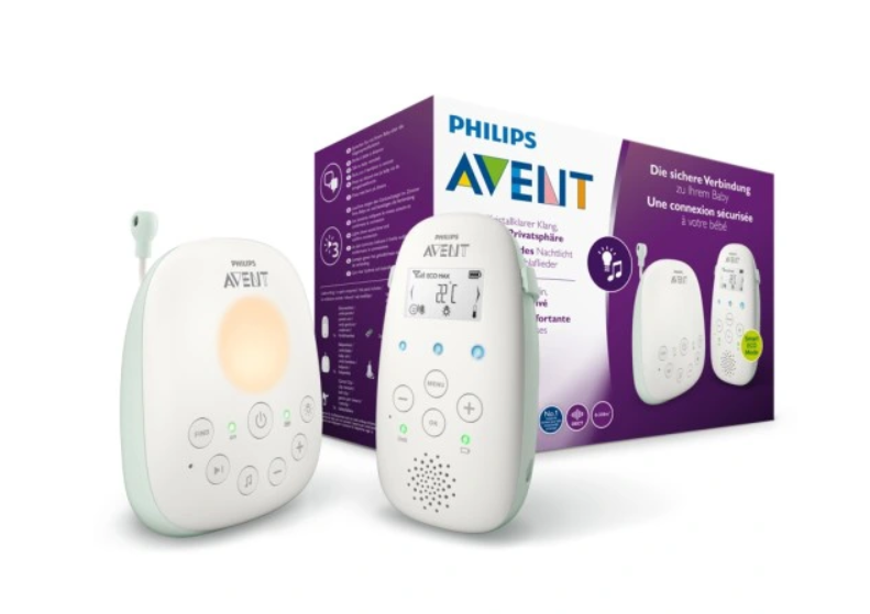 Радіоняня AVENT DECT SCD711/52 з лампою та колисковими