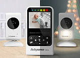 Дихальний монітор BABYSENSE 7 з радіонянею VIDEO V24R, фото 4