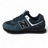 New Balance 574 Gray Black 37 кроссовки и кеды хорошее качество Размер 37