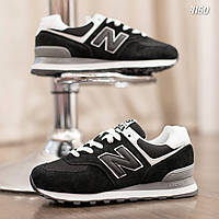 New Balance 574 Black White 37 кроссовки и кеды хорошее качество Размер 37