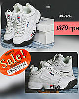 Fila Disruptor White кроссовки и кеды хорошее качество Размер 38