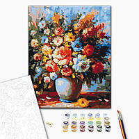 Картина по номерам "Роскошный букет в вазе", "BS51429", 40x50 см