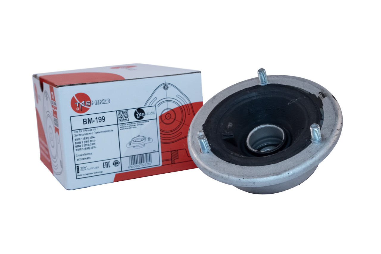 Опора стійки Tashiko передньої підвіски BMW 3 E46, E90, E91, E92, 5 E60, E39, E61 BM-199 31 331