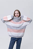 Жіночий светр One Size пудровий Daisy ЦБ-00233315 ET, код: 8422817