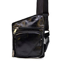 Кожаная мужская сумка через плечо TARWA GA-232-3md Черный IN, код: 6717920