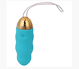 Вагінальне Вібруюче яйце Remote control vibrating egg Blue з дистанційним керуванням Flight of Fancy, фото 3