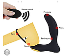 Масажер вібратор простати Remote Control Vibrator Anal Plug Flight of Fancy чорний 10 режимів вібрації, фото 4