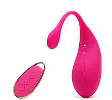 Віброяйце з пультом зміна режимів Love Egg Wireless Flight of Fancy рожеве