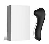 Вакумний масажер для ситипуляції клітора Flight of Fancy чорний 9 режимів для задоволення, фото 2