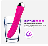 Потужний вібратор VIVI Flight of Fancy 20 см 10 режимів рожевий, фото 4