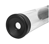 Помпа для збільшення пеніса вакуумный насос OLO Flight of Fancy чорний 29см, фото 3