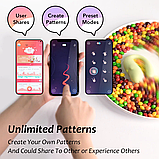 Вібромасажер вібратор Monster Pub 2 Flight of Fancy мобільний додаток Master Gokilla- Green, фото 2