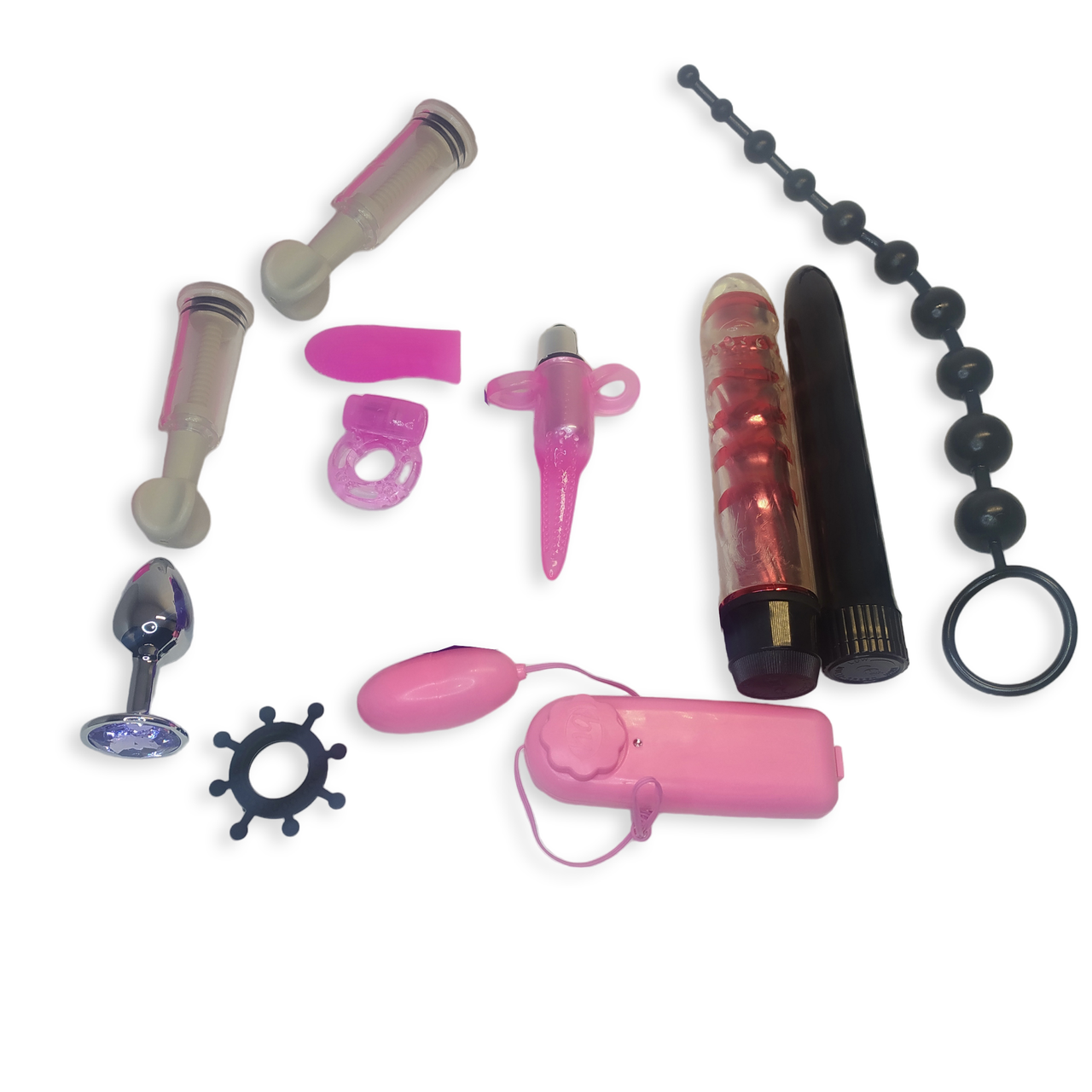 Набір іграшок для розваг БДСМ для пар Flight of Fancy 11 елементів, фото 1