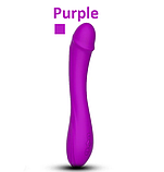 Вібратор вібромасажер ділдо Flight of Fancy фіолетовий VIVI KF39, фото 2