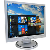 Монитор 19" 1280*1024 Philips 190S7FS VGA DVI серебр.+чёрн. бу A- Гар.12мес! #