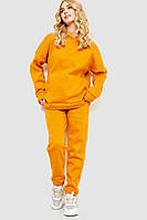 Спортивный костюм женский на флисе горчичный 214R0102-1 Ager L-XL NX, код: 8387231
